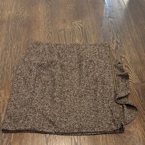 Beyond Threads Women’s Chic Brown Pencil Skirt Size Large